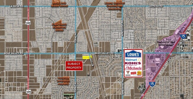 Plus de détails pour 0 Joseph Ln, Victorville, CA - Terrain à vendre