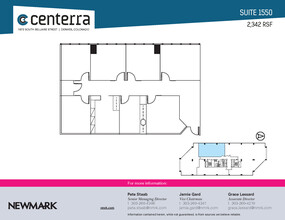 1873 S Bellaire St, Denver, CO for lease Floor Plan- Image 1 of 1