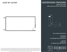 4538 Centerview Dr, San Antonio, TX à louer Plan d  tage- Image 1 de 1