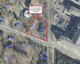 301 College View St, Starkville, MS - AERIAL  map view - Image1