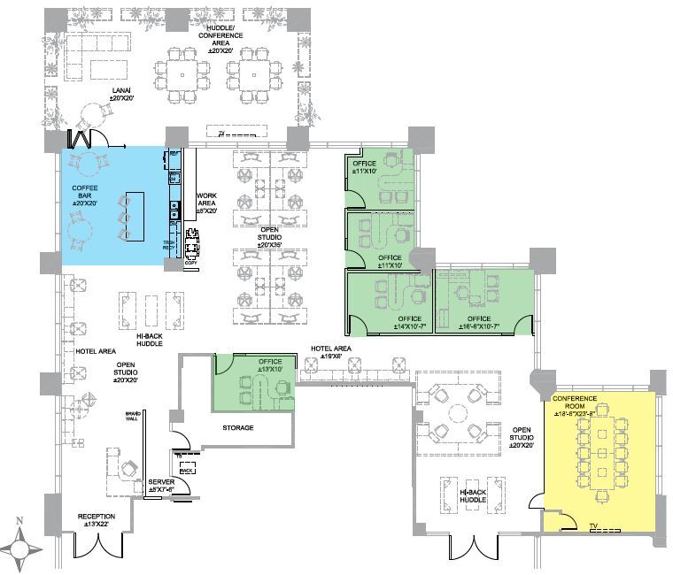 7676 Hazard Center Dr, San Diego, CA à louer Plan d’étage- Image 1 de 5