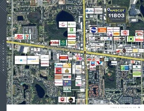 11803 E Colonial Dr, Orlando, FL - AERIAL  map view - Image1