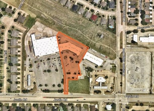 1515 Justin Rd, Lewisville, TX - AÉRIEN  Vue de la carte