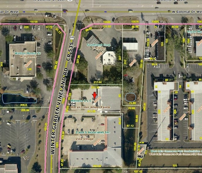 1155 Winter Garden -Vineland Rd, Winter Garden, FL for sale - Plat Map - Image 2 of 6