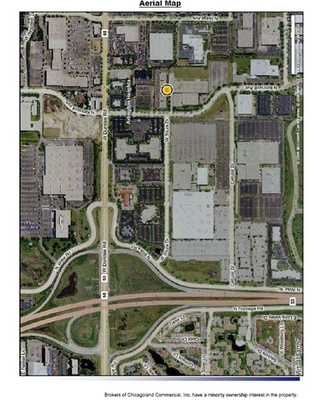 3401-3419 N Kennicott Ave, Arlington Heights, IL for lease - Aerial - Image 3 of 14