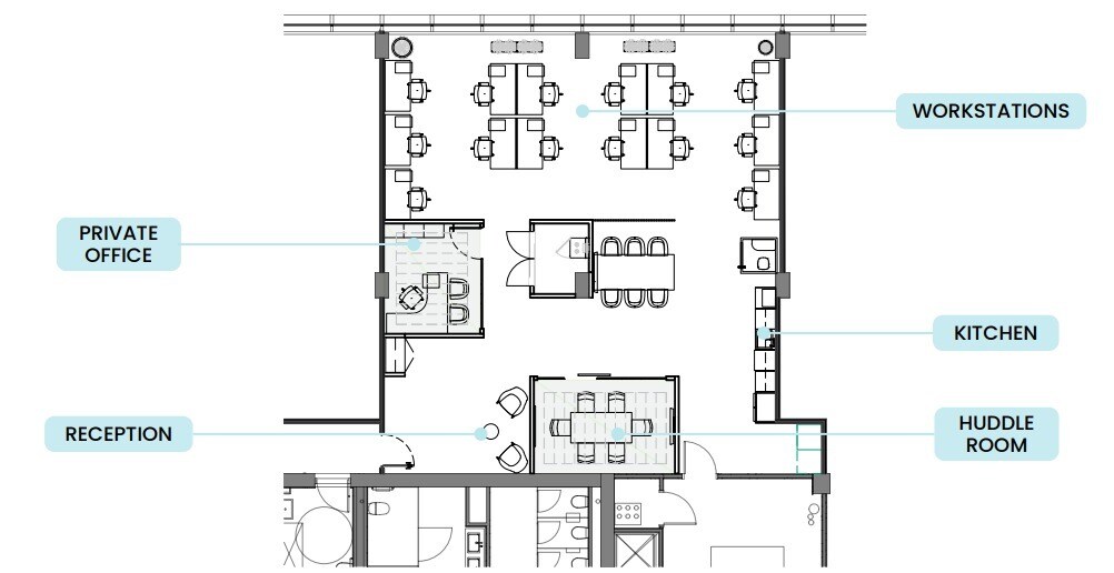 251 Queens Quay E, Toronto, ON for lease Floor Plan- Image 1 of 1