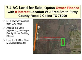 Plus de détails pour Rawhide Rd & W J Fred Smith Pkwy Rd, Celina, TX - Terrain à vendre