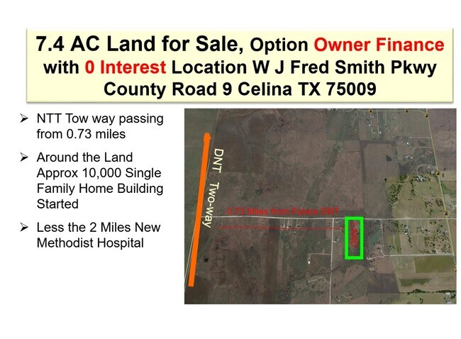 Plus de détails pour Rawhide Rd & W J Fred Smith Pkwy Rd, Celina, TX - Terrain à vendre