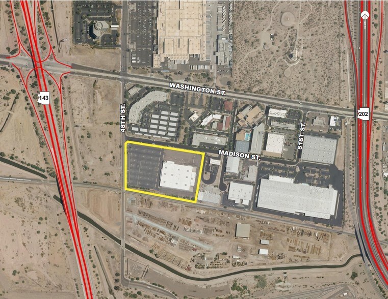 317 S 48th St, Phoenix, AZ à louer - Aérien - Image 3 de 8