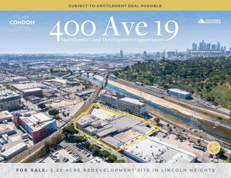 More details for 400 N Avenue 19, Los Angeles, CA - Land for Sale