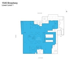 1540 Broadway, New York, NY for lease Site Plan- Image 2 of 2