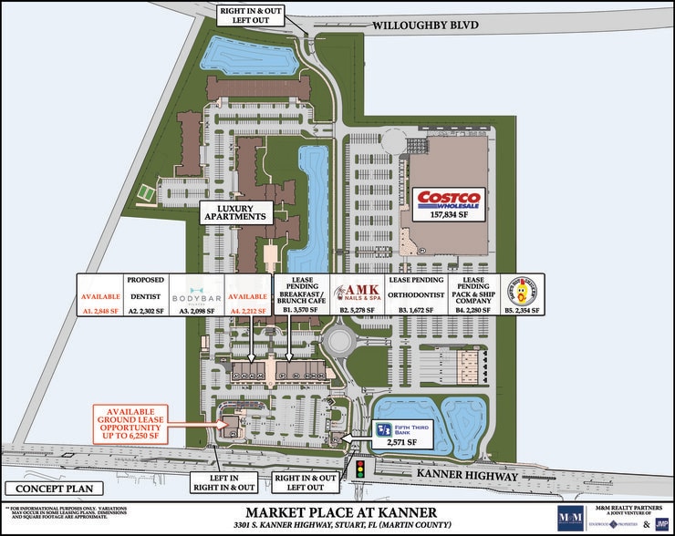 3171 S Kanner Hwy, Stuart, FL for lease - Site Plan - Image 2 of 10
