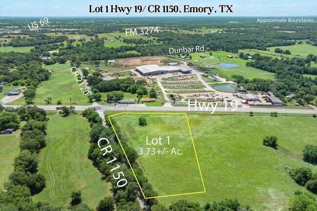 Plus de détails pour State Hwy 19 & CR 1150, Emory, TX - Terrain à vendre