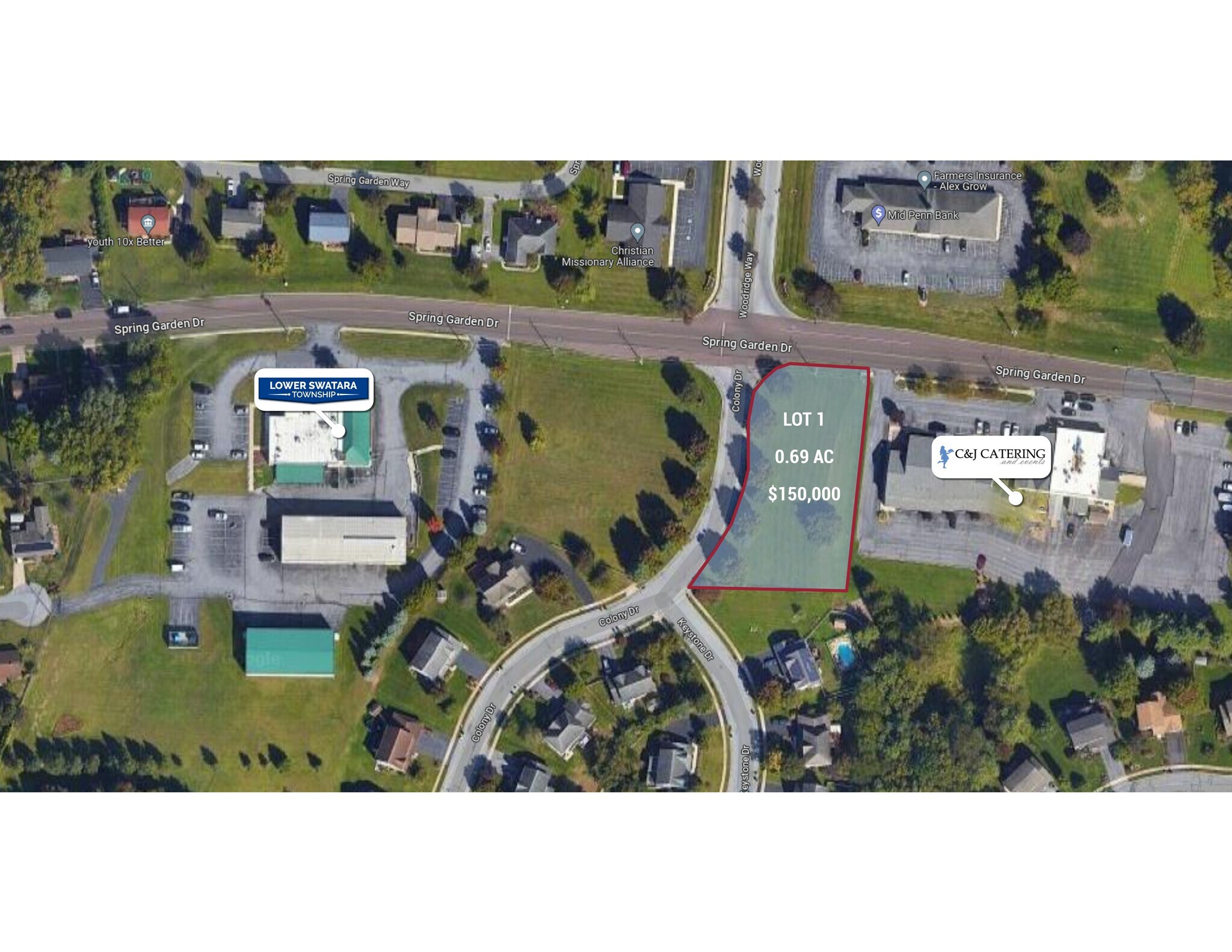 Spring Garden Dr, Middletown, PA à vendre Photo du bâtiment- Image 1 de 2