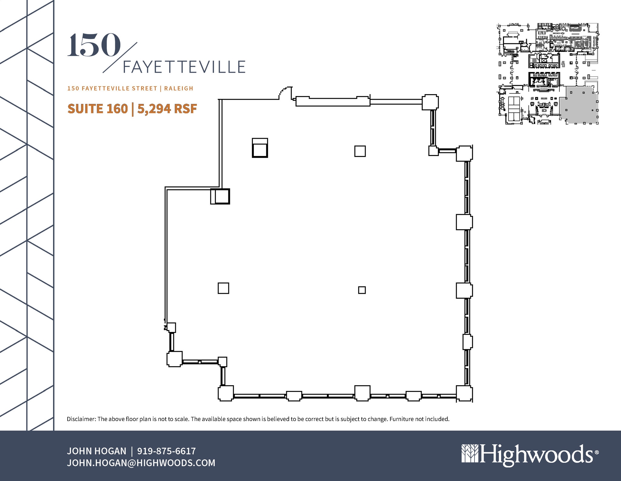 150 Fayetteville St, Raleigh, NC à louer Photo intérieure- Image 1 de 1