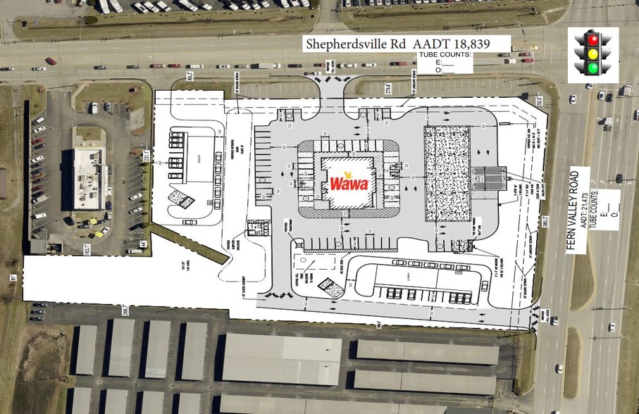 Fern Valley Road and Shepherdsville Road, Louisville, KY à louer - Plan de site - Image 1 de 1