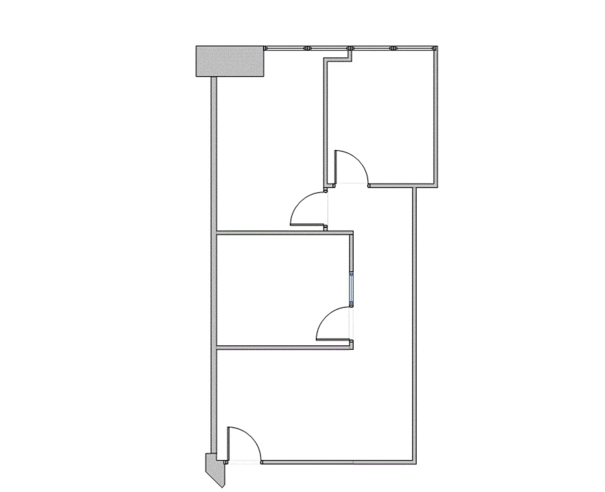 7676 Hillmont St, Houston, TX à louer Plan d’étage- Image 1 de 1