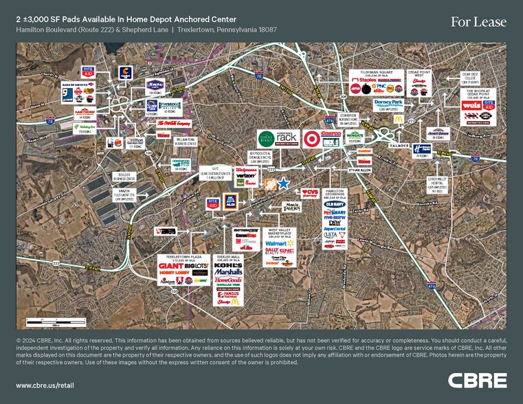 Hamilton Blvd & Grange Road, Trexlertown, PA à louer - Aérien - Image 3 de 3