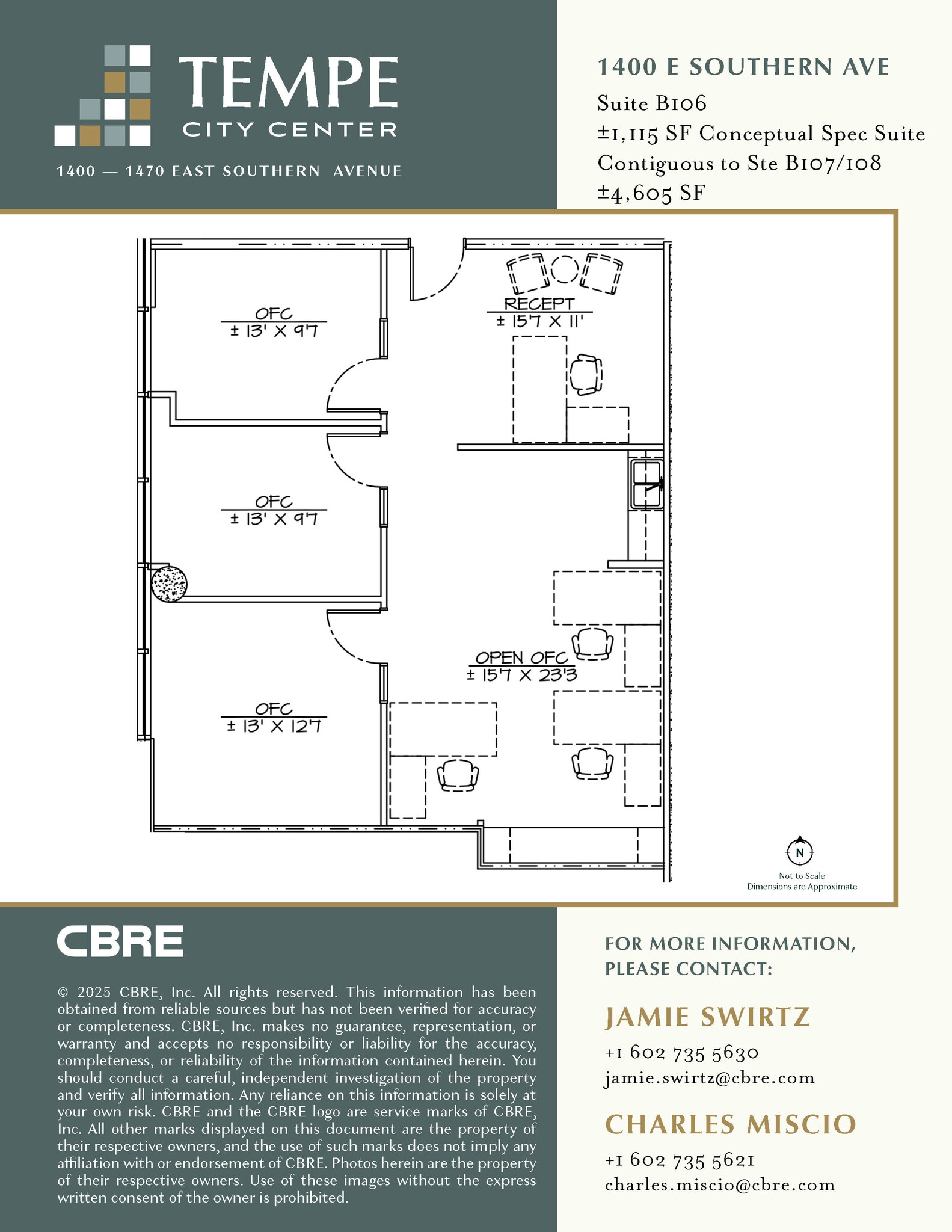 1400 E Southern Ave, Tempe, AZ for lease Floor Plan- Image 1 of 4