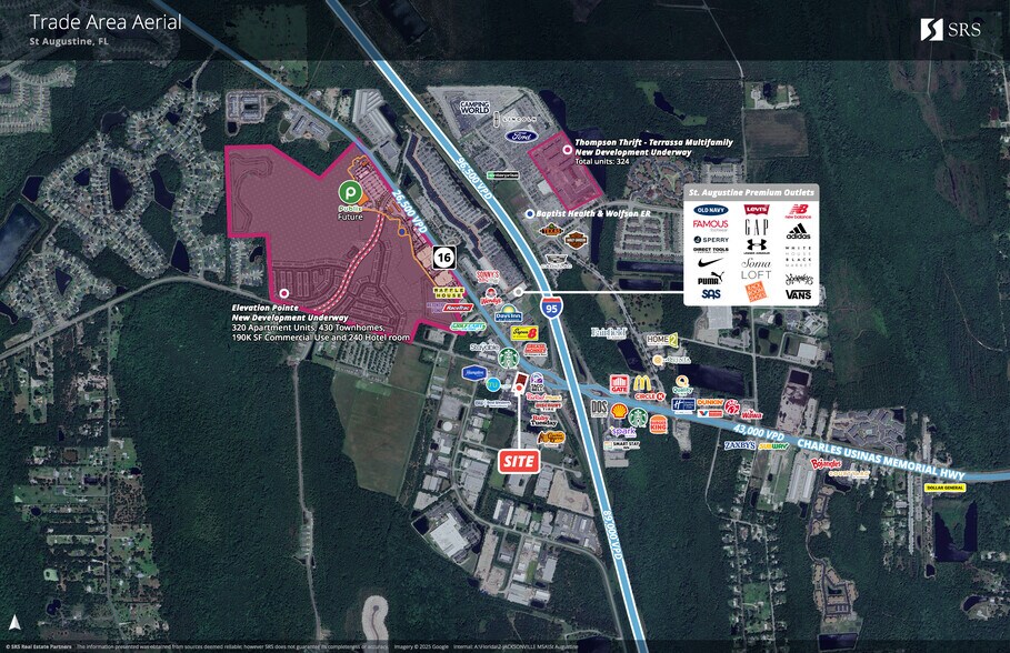 2455 State Road 16, Saint Augustine, FL à louer - Photo du bâtiment - Image 2 de 10