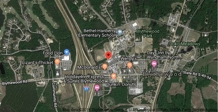 420 McNulty St, Blythewood, SC - Aérien  Vue de la carte