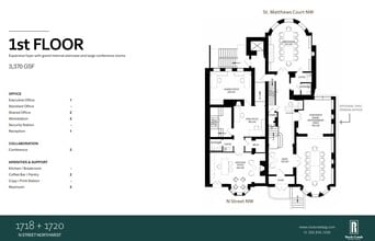 1718-1720 N St NW, Washington, DC for sale Floor Plan- Image 1 of 1