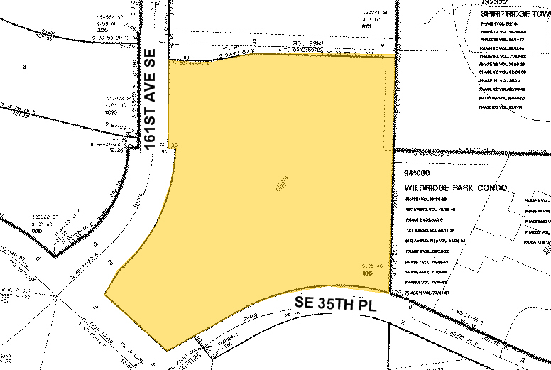 3350 161st Ave SE, Bellevue, WA à vendre - Plan cadastral - Image 2 de 7