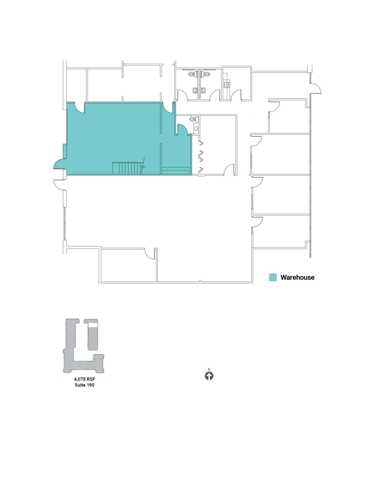 11711 N College Ave, Carmel, IN for lease Floor Plan- Image 1 of 1