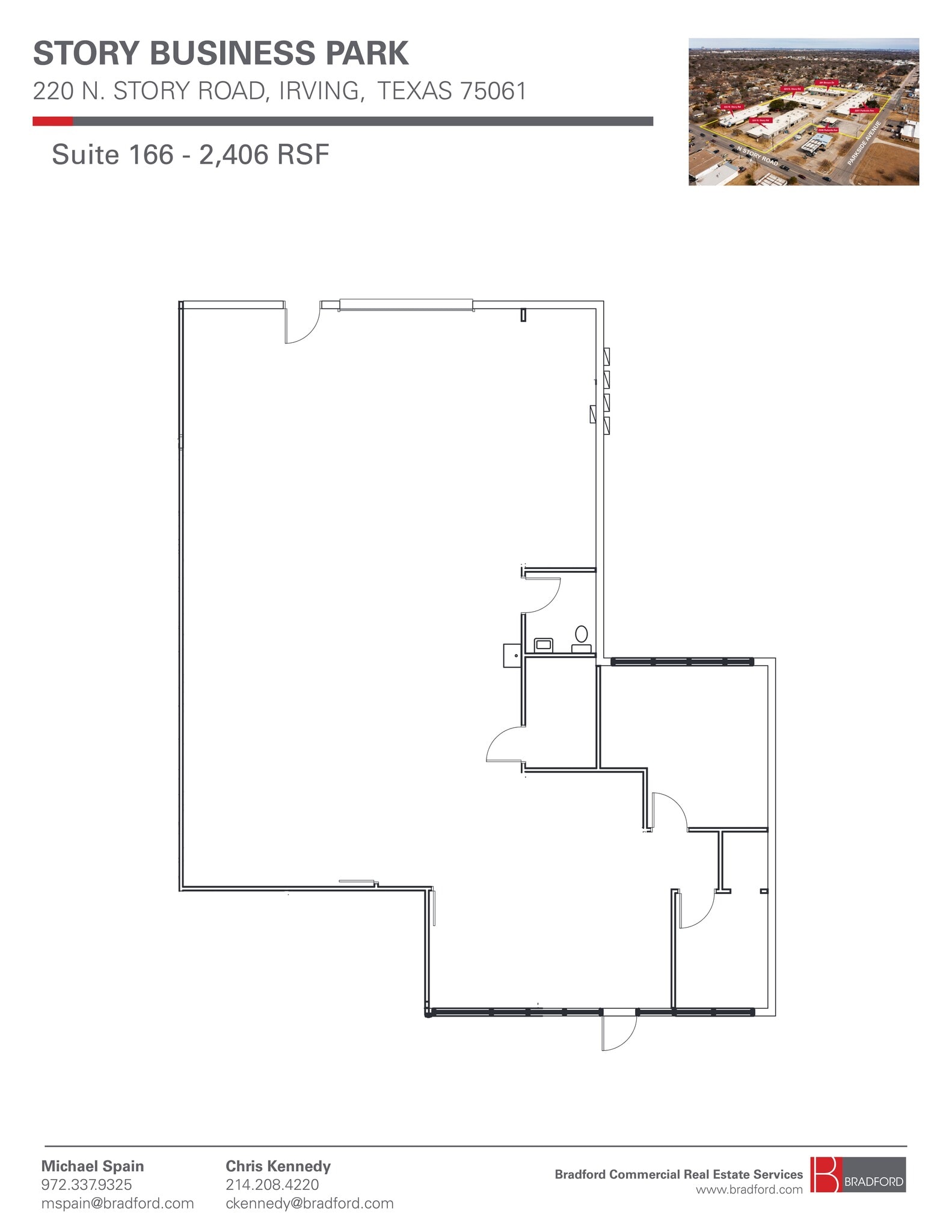 220 Story Rd N, Irving, TX à louer Plan de site- Image 1 de 1