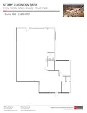 220 Story Rd N, Irving, TX à louer Plan de site- Image 1 de 1