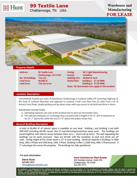 99 Textile Ln, Chattanooga, TN for lease - Other - Image 2 of 15