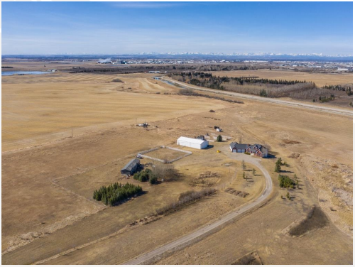 235105 Rge Rd 283 #A, Rocky View No 44, AB for sale - Aerial - Image 1 of 1