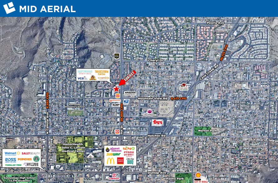 9812-9832 N 7th St, Phoenix, AZ for lease - Building Photo - Image 3 of 12