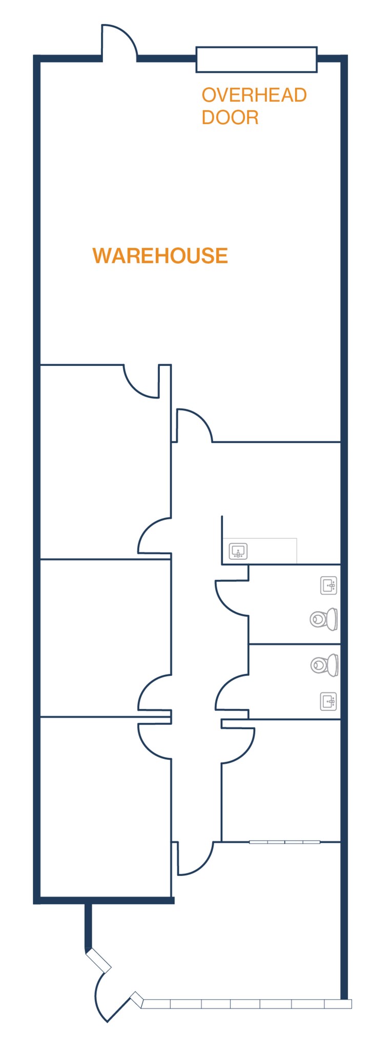 3727 Greenbriar Dr, Stafford, TX à louer Plan d’étage- Image 1 de 1