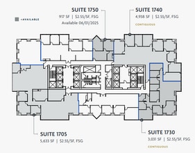 750 B St, San Diego, CA for lease Floor Plan- Image 1 of 1