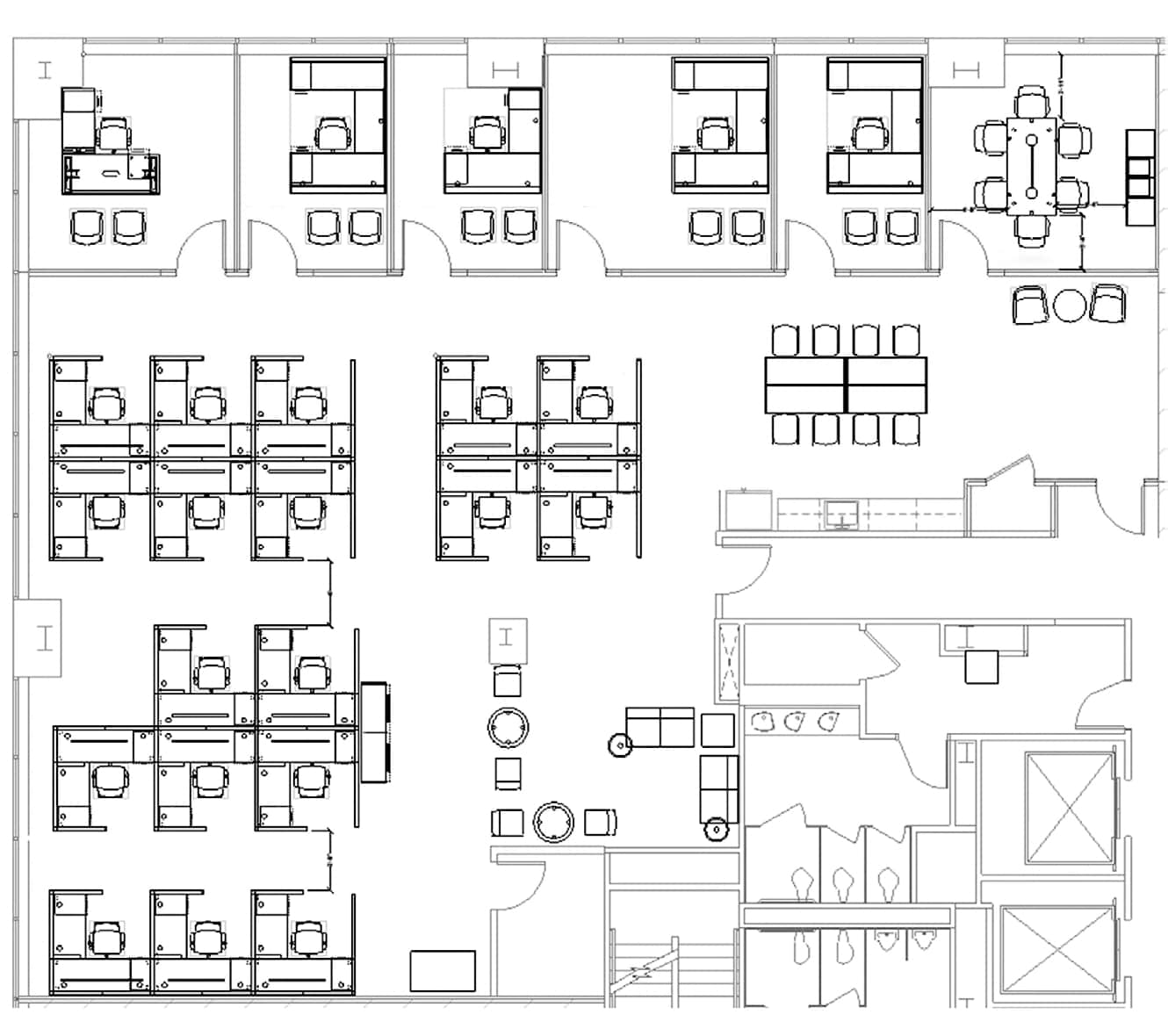 1 Speedwell Ave, Morristown, NJ à louer Plan d’étage- Image 1 de 6