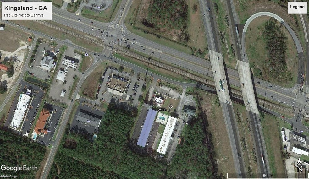 1222 Boone Ave, Kingsland, GA for sale - Aerial - Image 3 of 7