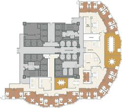 633 W 5th St, Los Angeles, CA à louer Plan d’étage- Image 1 de 1