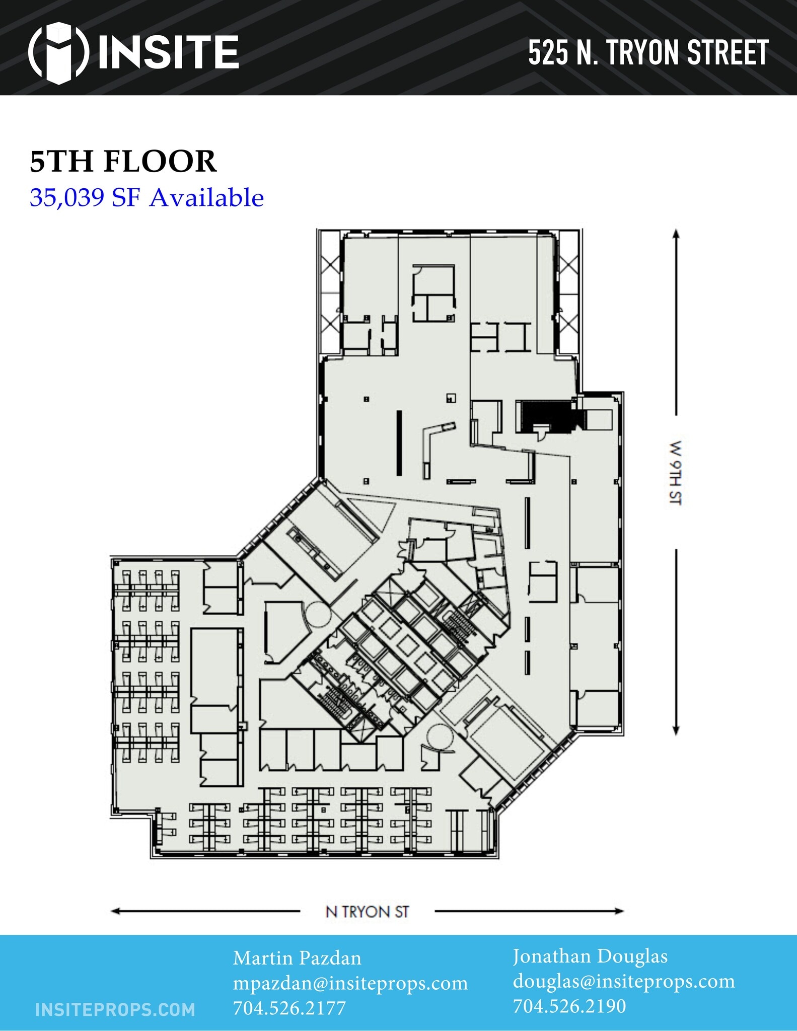 525 N Tryon St, Charlotte, NC for lease Site Plan- Image 1 of 1