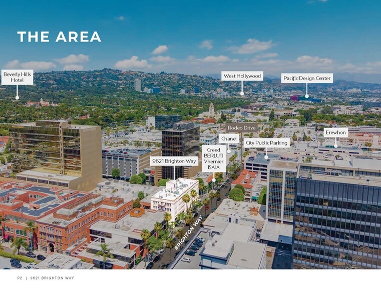 9601-9621 Brighton Way, Beverly Hills, CA for lease - Building Photo - Image 2 of 9