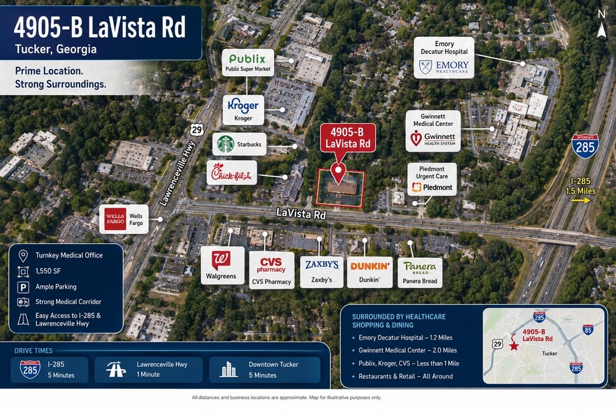 4905 Lavista Rd, Tucker, GA for sale - Building Photo - Image 2 of 27