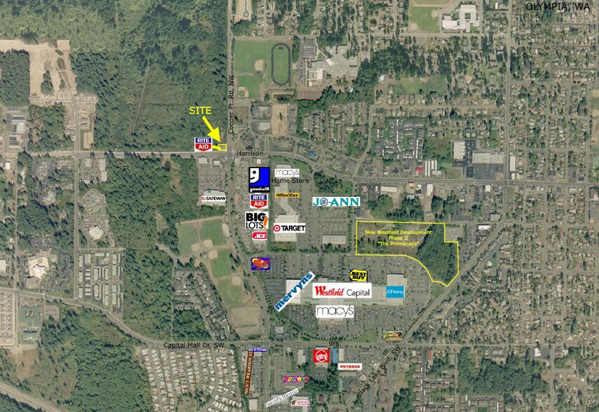 305 Cooper Point Rd NW, Olympia, WA à louer - Aérien - Image 2 de 32