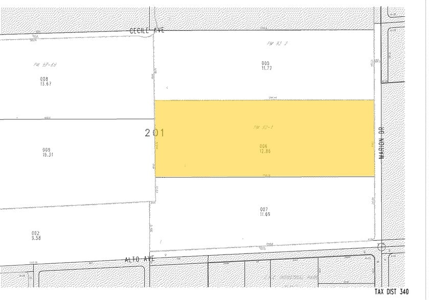 2861 N Marion Dr, Las Vegas, NV for lease - Plat Map - Image 2 of 5