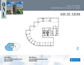 5251 Dtc Pky, Greenwood Village, CO à louer Plan d’étage- Image 1 de 1