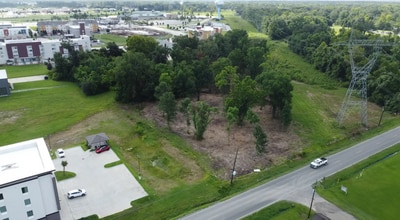 S Saint Landry Ave, Gonzales, LA - AÉRIEN Vue de la carte