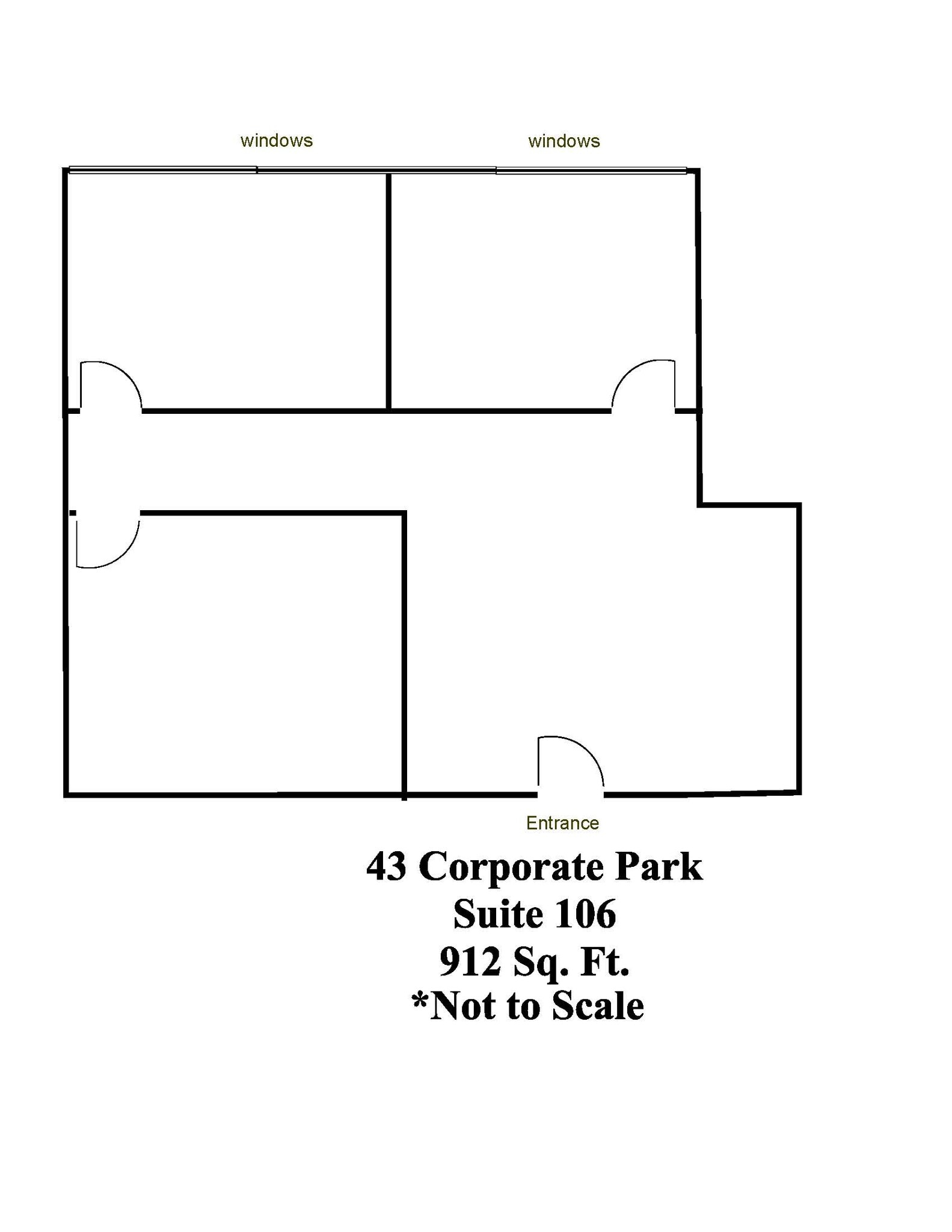 43 Corporate Park, Irvine, CA à louer Plan d’étage- Image 1 de 1