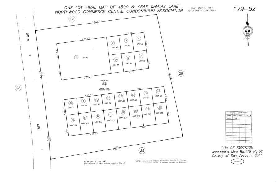 4590 Qantas Ln, Stockton, CA for sale - Plat Map - Image 2 of 2