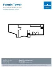 6624 Fannin St, Houston, TX for lease Floor Plan- Image 1 of 1