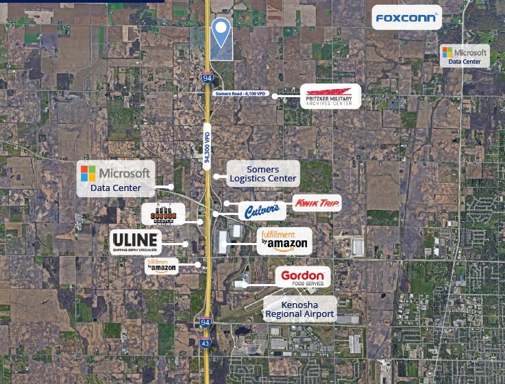 SEC of 7th St & 1-94, Kenosha, WI à vendre - Photo du bâtiment - Image 2 de 7