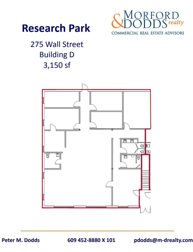 251-275 Wall St, Princeton, NJ for lease Floor Plan- Image 1 of 1